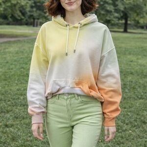 Collina Strada 🌟Host Pick🌟Watercolor Rounded Hem Hoodie